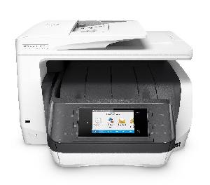 HP OfficeJet Pro 8730 - Thermal inkjet - Colour printing - 2400 x 1200 DPI - A4 - Direct printing - Grey